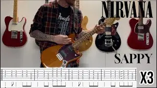 Sappy- Nirvana (guitar cover with tabs)