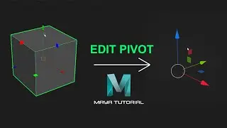How To Edit Pivot In Maya _ Autodesk Maya Tutorial