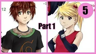 [Drawing Process] Creating Naruto Next Gen Kids | Yuki Timelapse #5-1