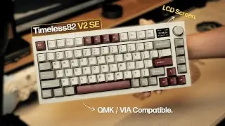 Keyboard 75% Wireless Lokal TERBAIK, Gak Perlu Beli Custom Keyboard !! (Review Noir Timeless82 V2)