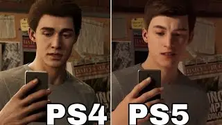 Marvel’s Spider-Man PS4 & Remastered PS5 Opening Cutscene Side by Side Comparison