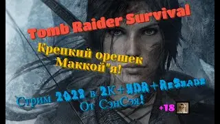 Tomb Raider Remastered Обзор 2023 в 2К+HDR+ReShade+10bit. Крепкий орешек Маккой"я! Прохождение 9
