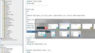 Oracle Database 12c SQL Certified Associate 1Z0-071 : WITH Clause