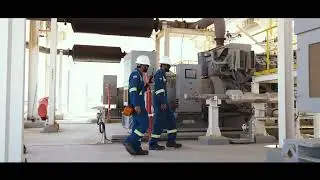 The Greater Saqr Gathering Station | محطة تجميع الإنتاج في منطقة صقر الكبرى