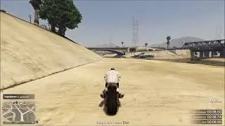 GTA 5 Online EASY $51k Time Trial #29 (Storm Drain) with Hakuchou Drag