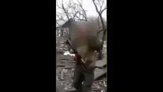 Шокирующее видео  снятое украинскими бойцами перед гибелью
