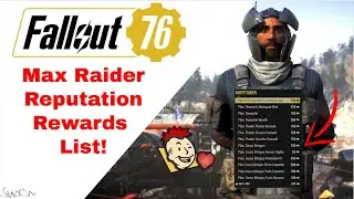 Fallout 76 Wastelanders: Max Raider Reputation Rewards List!
