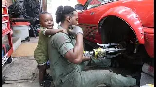 V8 Miata Crash Damage Repair