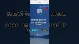 Android-Download and install  CamSC App