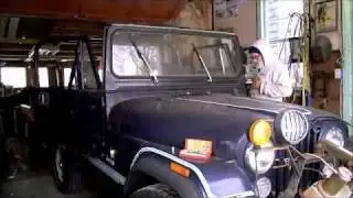 Jeep CJ7, lining up the doors and windshield