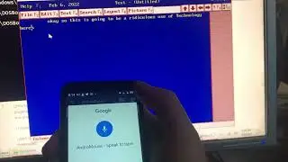 text to speech in Deskmate Text via AndroMouse