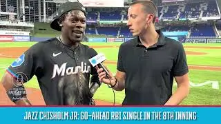 JAZZ CHISHOLM JR. POST-GAME VS. CLE (6/7/24)