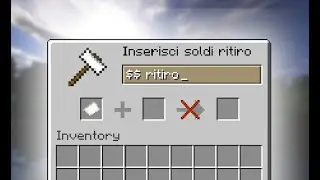 Come creare una Anvil GUI in Skript