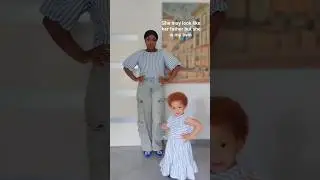 She has my moves too. #shorts #foryou #momlife #fyp #toddlerlife #mixedbabies