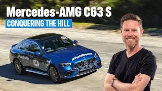 Mercedes-AMG C63 S E Performance - Conquering the Simola Hill Climb