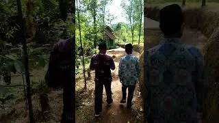 menghadiri nikah, satu rumah menyendiri di tengah hutan