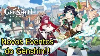 Olhando o Novo Evento do Genshin, o Brisa Florescente!! - Genshin Impact #27