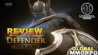 ODIN VALHALLA RISING Global Gameplay DEFENDER (WARRIOR )  Review MMORPG Unreal Engine 4