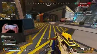 Aggressive revenant on controller stomps lobby Apex Legends