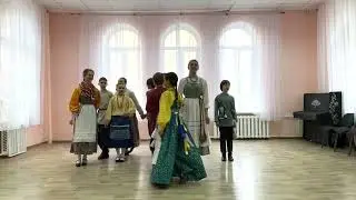 Трава ль, моя травынька - кривой танок с. Падовка Пестравского района Самарской области