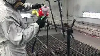 Покраска шаров в Promiks