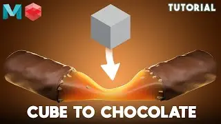 From CUBE To Chocolate Bar - 3D Modeling Tutorial