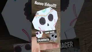 Cómo Hacer calaverita de Papel - Nuevo video