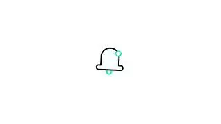 Notification icon Lottie JSON animation