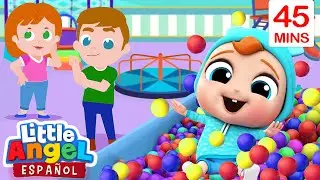 Juguemos a las Escondidas en el Parque Infantil | Canción Infantil | Little Angel Español