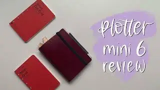 Plotter Mini 6 Liscio Wine Review | 1 Month of Use, Wear on Leather, What Fits on Penholder
