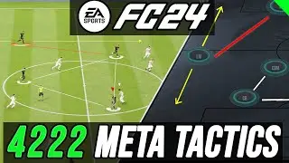 Most META 4222 Custom Tactics - The New META Post Patch? - EA FC 24