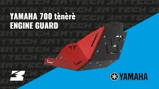 YAMAHA Tènèrè 700 - Black painted aluminium sump guard and side panels [MYTECH]