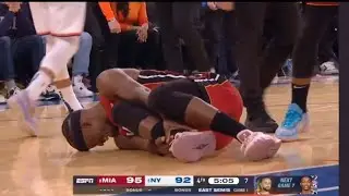 Jimmy Butler Injury Vs Knicks