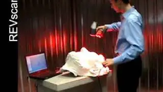 CREAFORM Handyscan3D REVscan in action