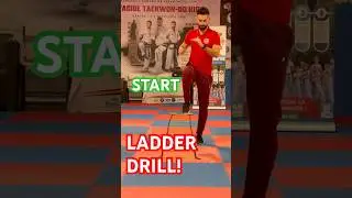 #1 | Ladder Drill #workout #ladderdrills #speedtraining #training #progress #jump