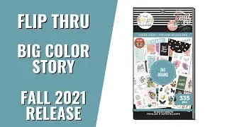 BIG COLOR STORY STICKER BOOK | FALL 2021 RELEASE