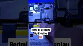 Redmi A1 Display Light Problem | Redmi A2 Display Light Jumper 