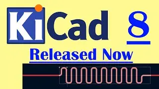 Its here!! KiCAD 8 with new features