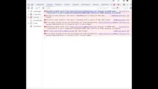 Refused to apply style from styles.css because its MIME type text/html  not a supported strict MIME.