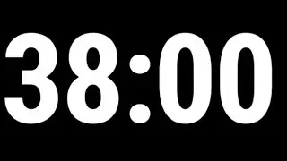 38 Minute Countdown Timer | 38 Minute Timer | 38 Minute Countdown | Alarm Clock | Ambience Sounds