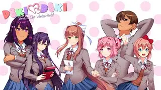 DOKI DOKI LITERATURE CLUB WANTED ROUTE EPISODE 1! LOAD SAVE FILE