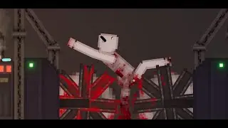 Humans Fall Into The Crushing Shredder In People Playground (3)