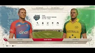 Australia vs England | Match 1 | World T20 2022 || Cricket 22 Gameplay 1080P 60FPS