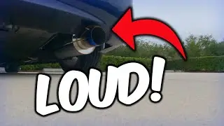 Transforming My Civic with a LOUD Exhaust *POPS*