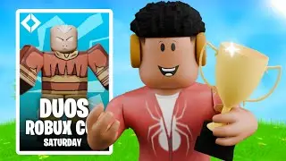 I PLAYED IN A FORTBLOX VICTORY CUP! Roblox Fortblox
