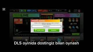 DLS oyinida dosingiz bilan ulanib oynash