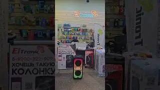 в Пермь для Дмитрия отправляем мощную и  доступную колонку с аккумулятором и караоке ELTRONIC 20-62