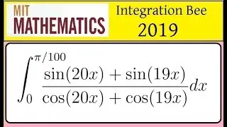 🐝MIT Intégration Bee  2019 qualifying exam -problem 14 -Concours de Calculs d'intégrales- qualifiers