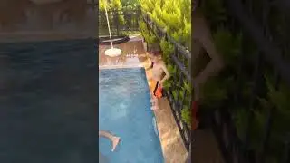 Kuzey Havuza Düştü 😱 
