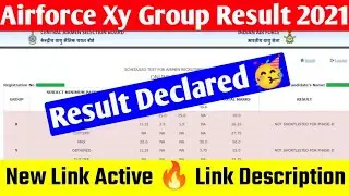 airforce result kab aayega | airforce result date | airforce xy group result 2021 | airforce result